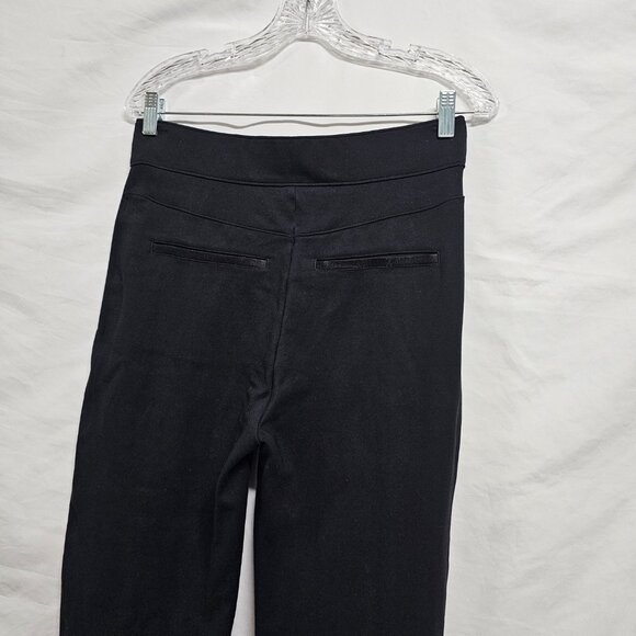 SPANX Wide Leg Pull On Women Pants Size L Black - Picture 4 of 11